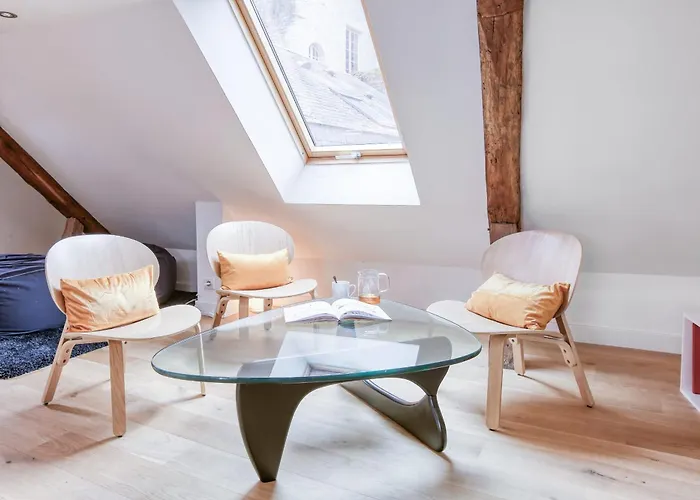 Là-haut - Wifi - Centre-ville Apartamento Angers