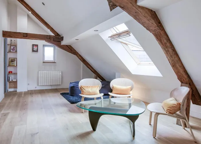 Apartamento Là-haut - Wifi - Centre-ville